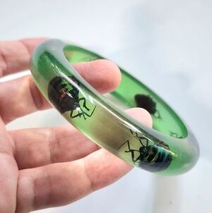 Vintage Beetle Bangle